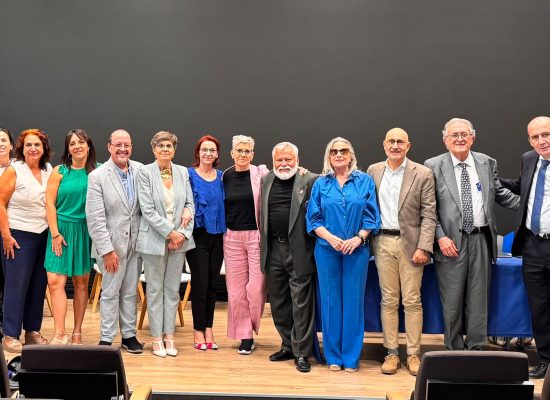 Miembros junta saliente, y nuevos miembros de junta electa
