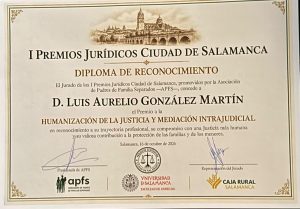 Foto premios Jurídicos Ciudad de Salamanca